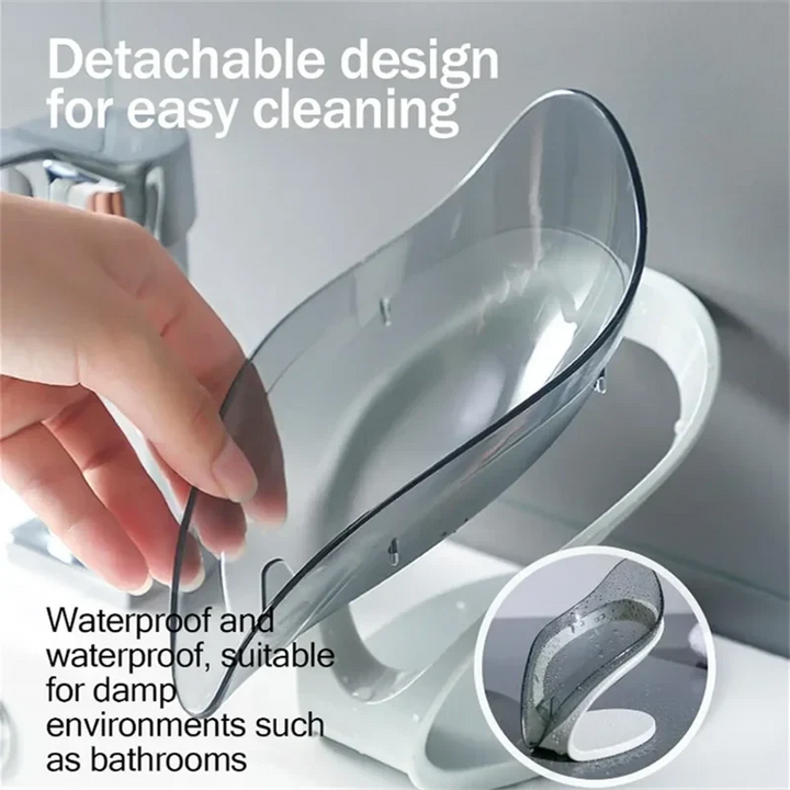 Leaf Shape Suction Soap Dish