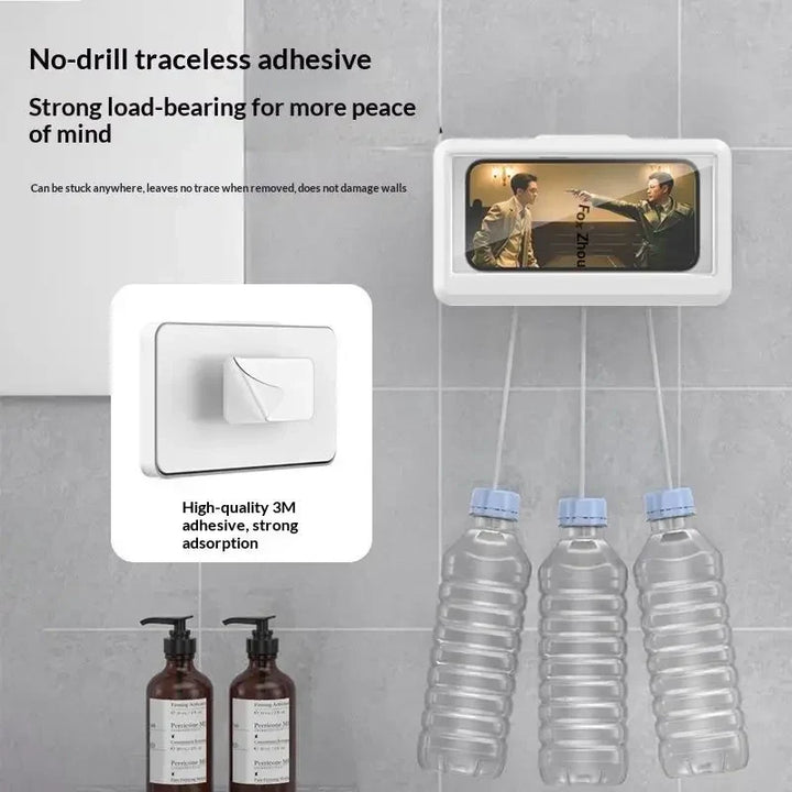 Waterproof Rotating Shower Phone Holder