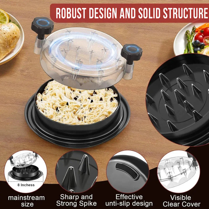 Black Plastic Chicken Shredder