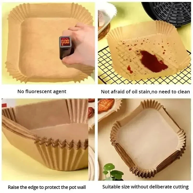 Disposable Air Fryer Paper Liners