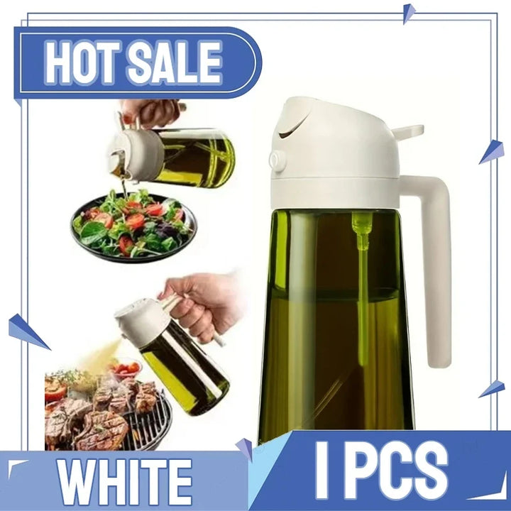 Dual Function Oil Dispenser Bottle