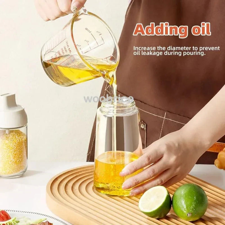 Dual Function Oil Dispenser Bottle