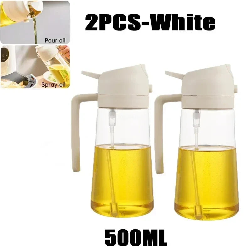 Dual Function Oil Dispenser Bottle