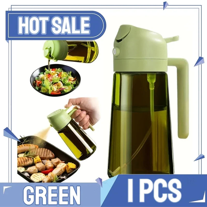 Dual Function Oil Dispenser Bottle