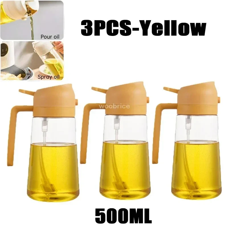 Dual Function Oil Dispenser Bottle