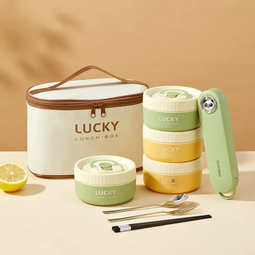 Insulated Stainless Steel Thermal Bento Lunch Box