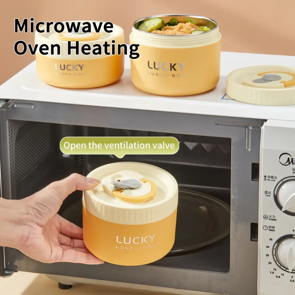 Insulated Stainless Steel Thermal Bento Lunch Box