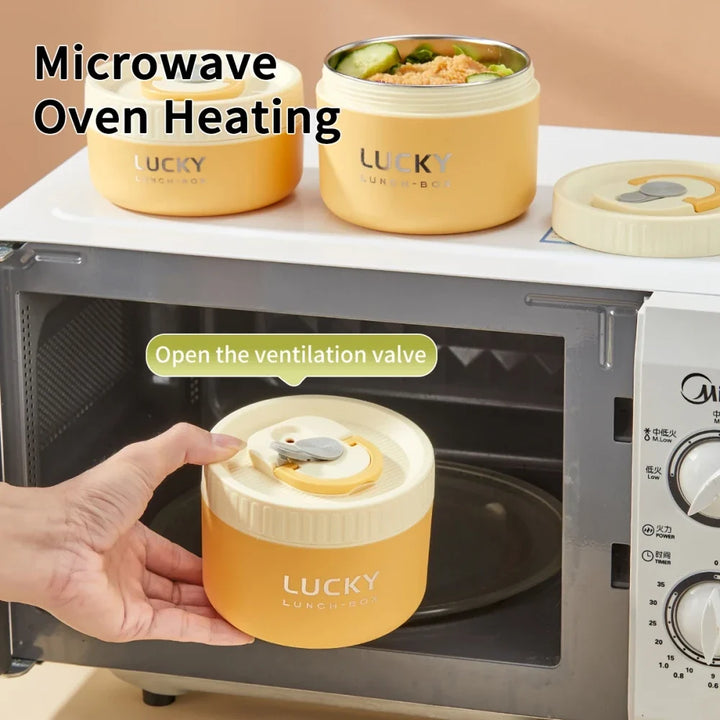 Insulated Stainless Steel Thermal Bento Lunch Box
