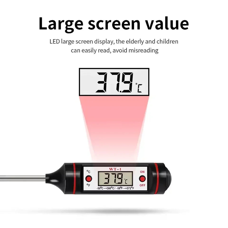 Digital Food Probe Thermometer