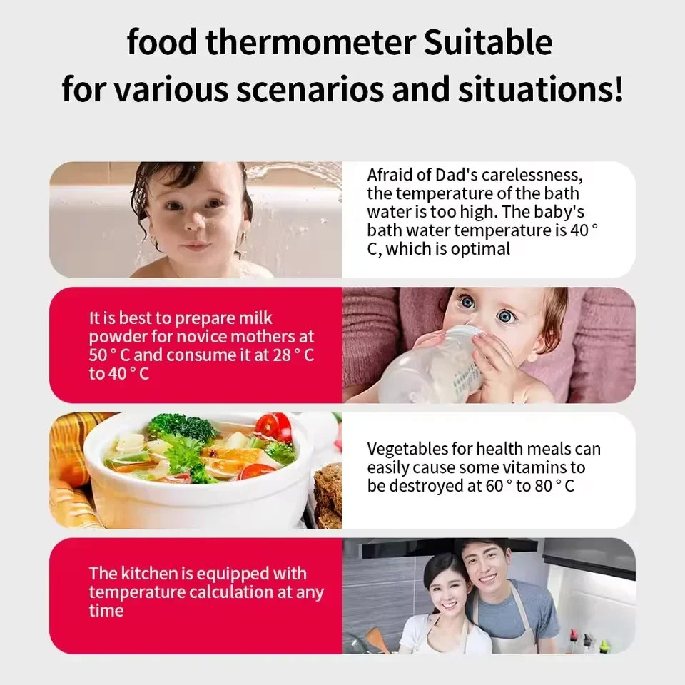 Digital Food Probe Thermometer