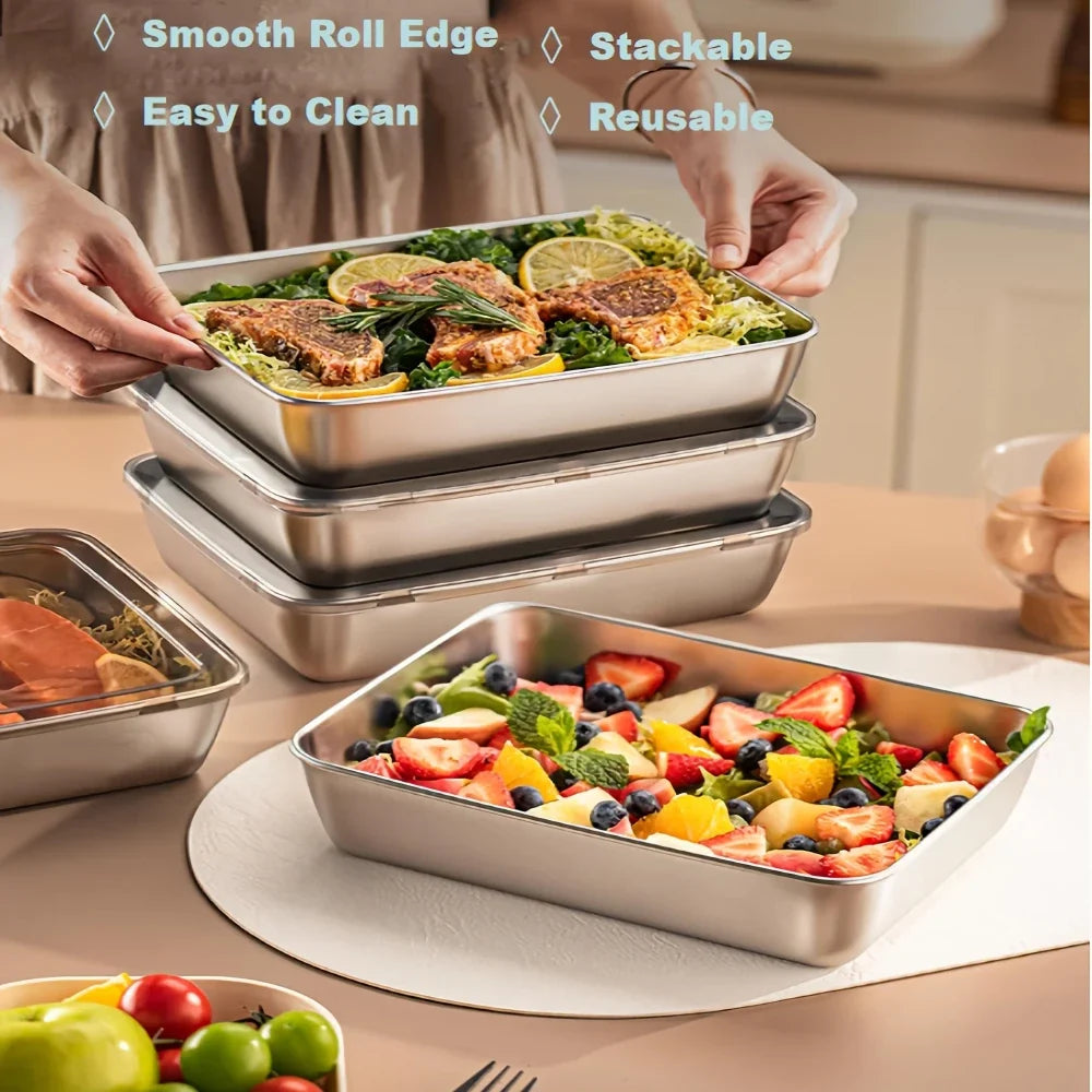 Stainless Steel Food Container Set