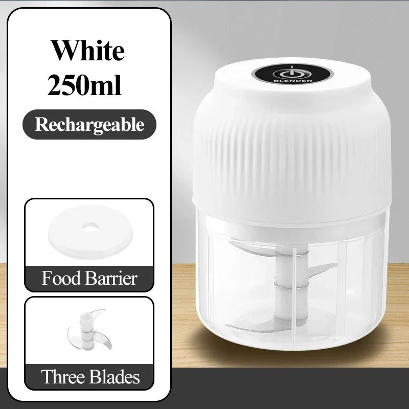 Wireless Electric Garlic Chopper