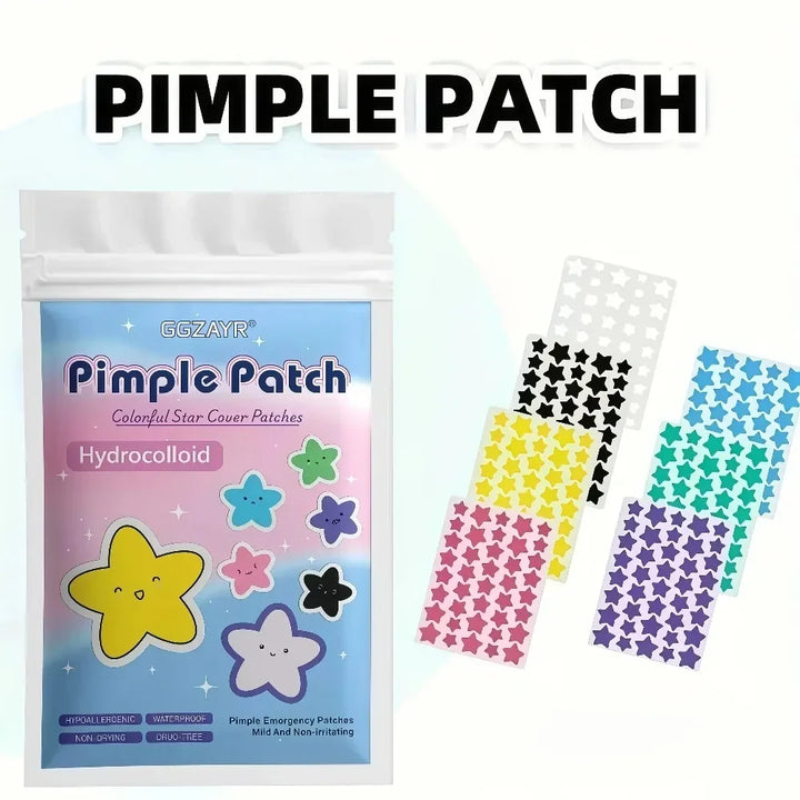 Seven-Color Star Pimple Patches