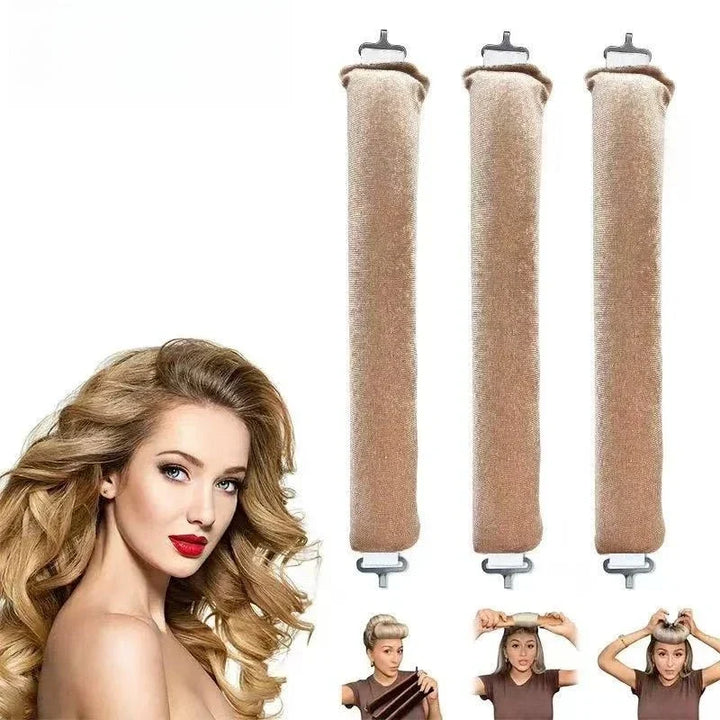 Satin Heatless Curling Rod Headband