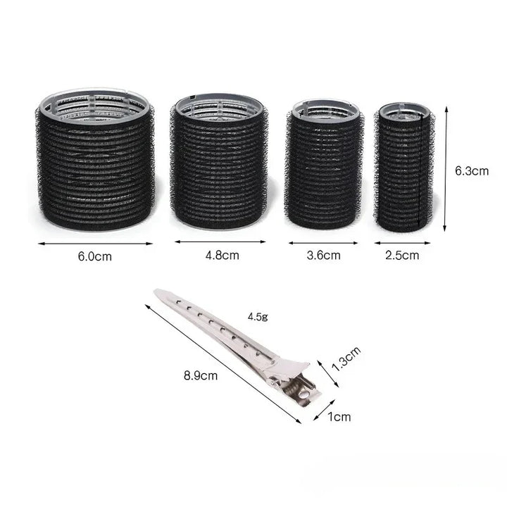 Plastic Self Grip Hair Roller Set