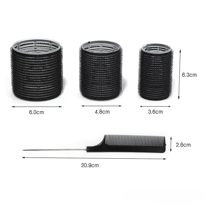 Plastic Self Grip Hair Roller Set