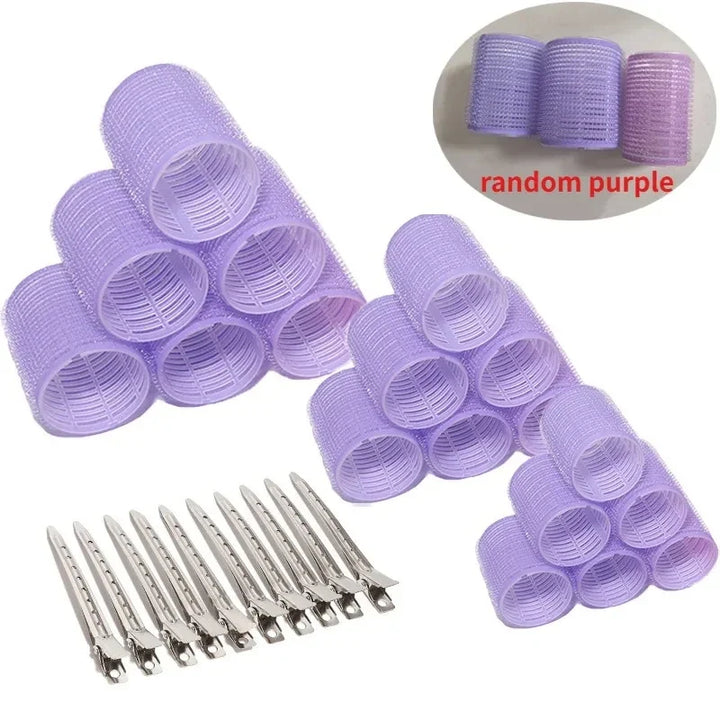 Plastic Self Grip Hair Roller Set