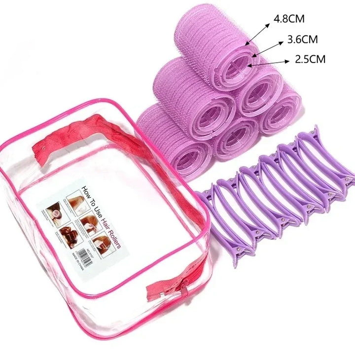 Plastic Self Grip Hair Roller Set
