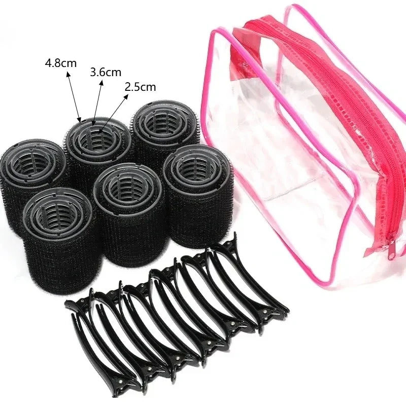 Plastic Self Grip Hair Roller Set