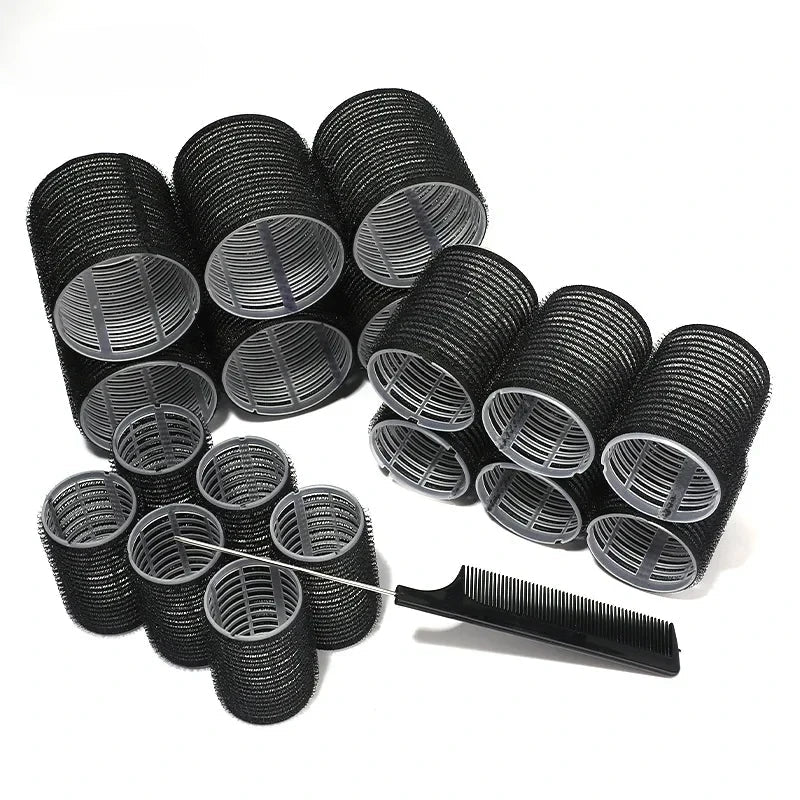 Plastic Self Grip Hair Roller Set