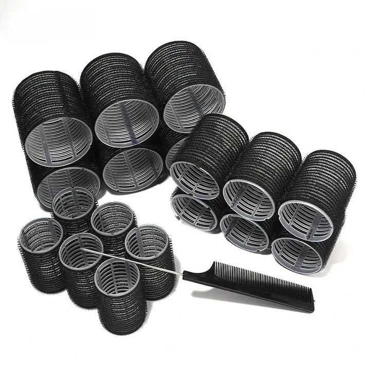 Plastic Self Grip Hair Roller Set