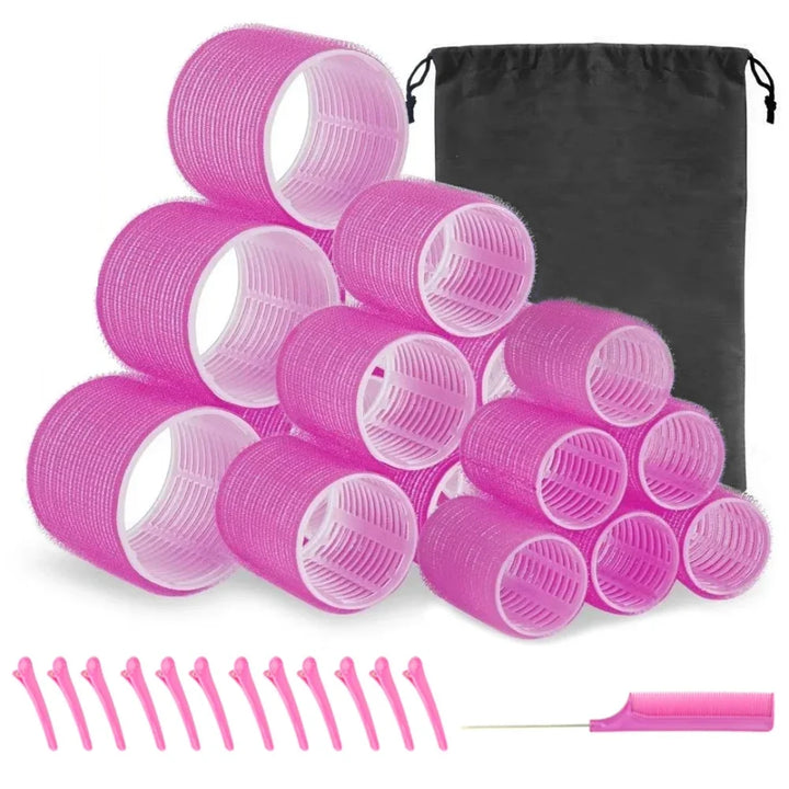 Plastic Self Grip Hair Roller Set