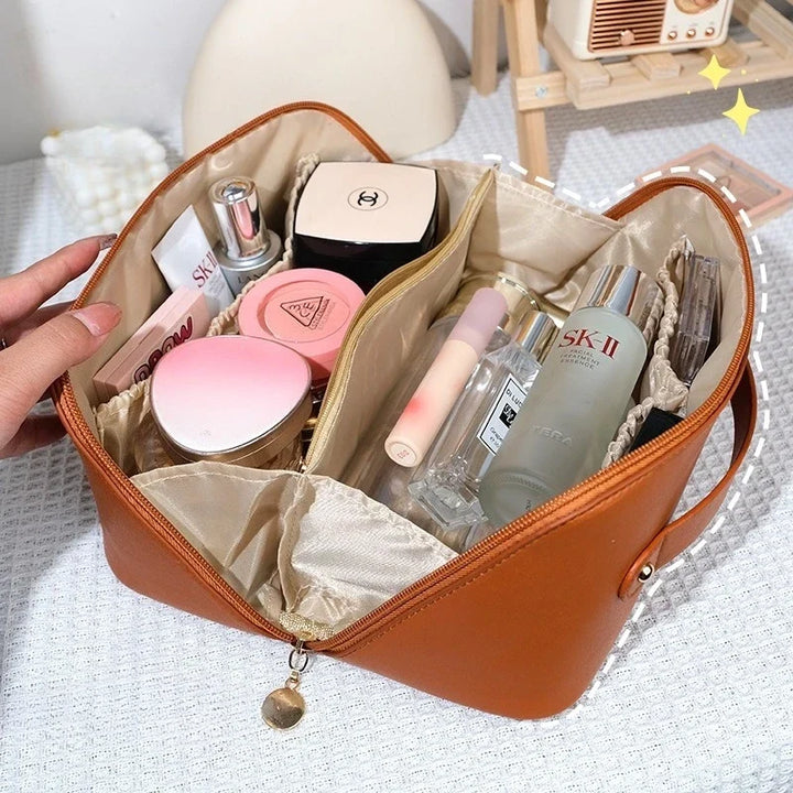 Adjustable Zip Cosmetic Bag