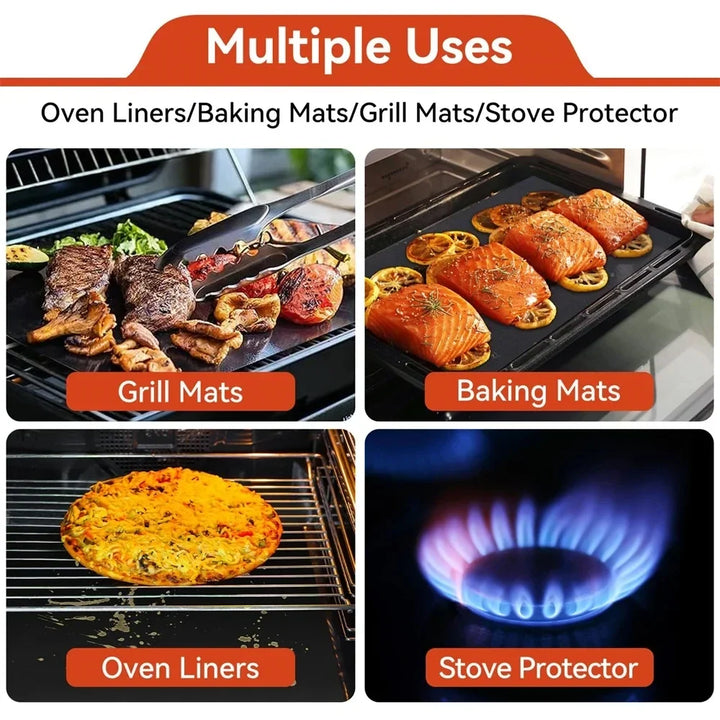 Reusable Non-Stick BBQ Grill Mat