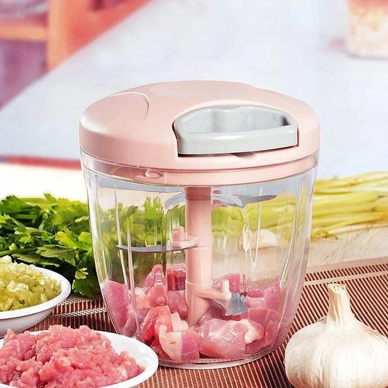 Manual Vegetable Chopper And Meat Mincer