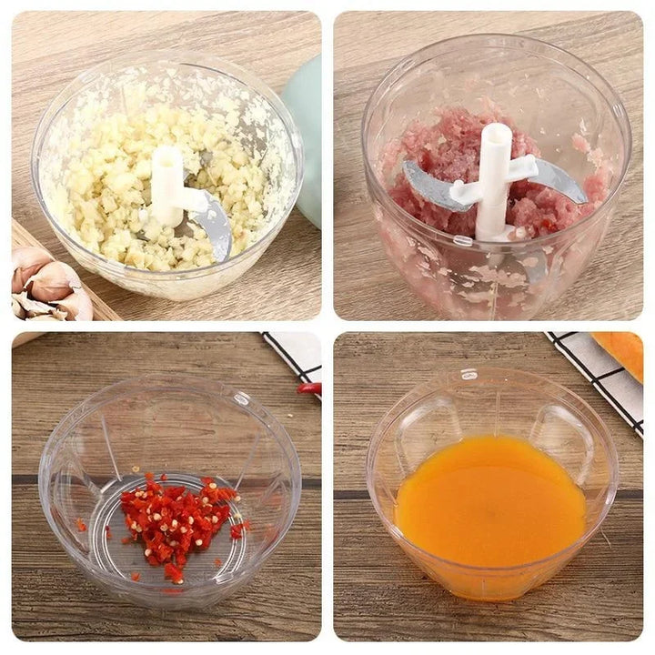Manual Vegetable Chopper And Meat Mincer