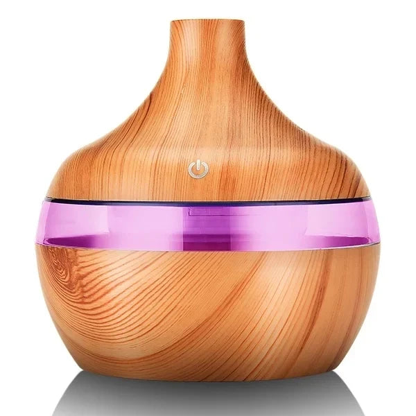 Wood Grain Ultrasonic Aroma Diffuser