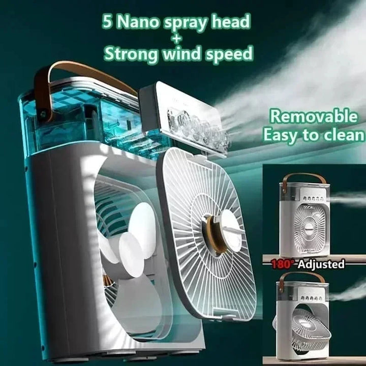 Portable Air Cooler Humidifier Fan