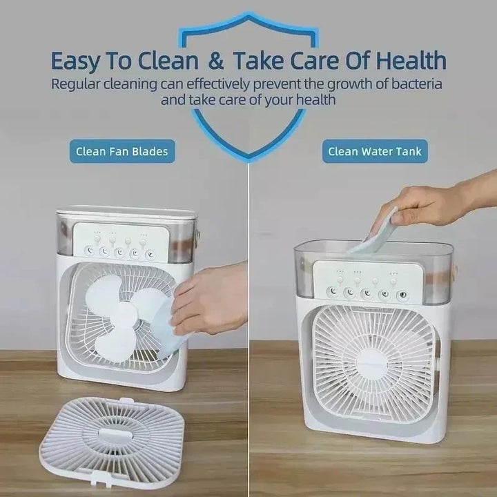 Portable Air Cooler Humidifier Fan