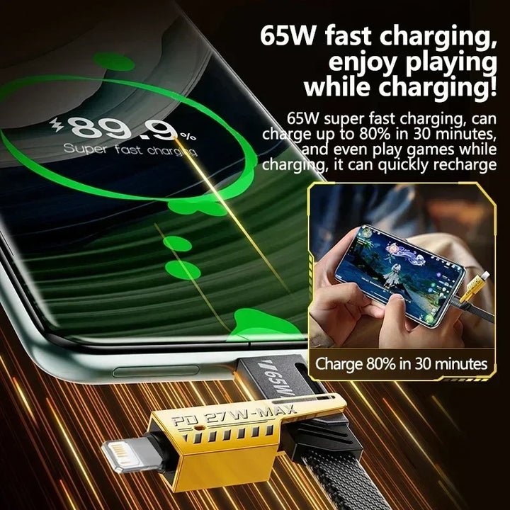 Mecha Fast Charging Multi Port Cable