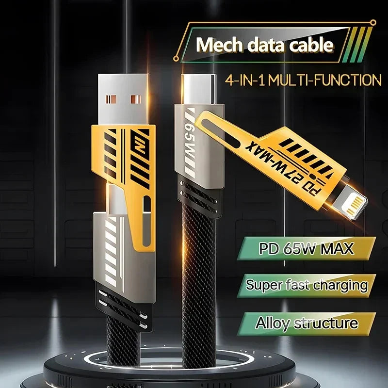 Mecha Fast Charging Multi Port Cable